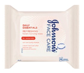 Johnsons-Facial-Cleansing-Wipes-25-Pack-Selected-Varieties on sale