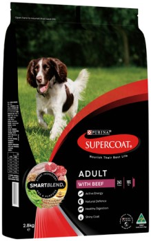 Supercoat+Smart+Blend+Dry+Dog+Food+2.6%E2%80%912.8kg+Selected+Varieties
