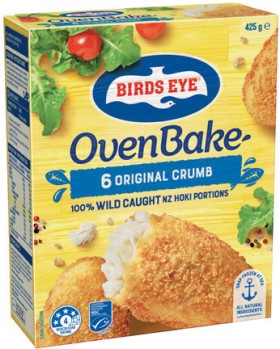 Birds+Eye+Oven+Bake+Fish+Fillets+425g+Selected+Varieties