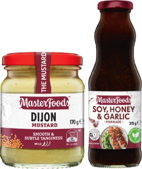 MasterFoods+Mustard+170%E2%80%91175g+or+Marinade+375g+Selected+Varieties