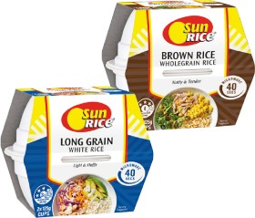 SunRice+Microwave+Rice+Cups+2+Pack+Selected+Varieties