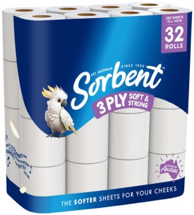 Sorbent-3-Ply-Silky-White-Toilet-Tissue-32-Pack on sale