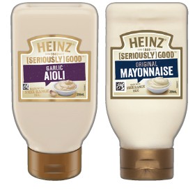 Heinz+Seriously+Good+Aioli+or+Mayonnaise+295mL+Selected+Varieties