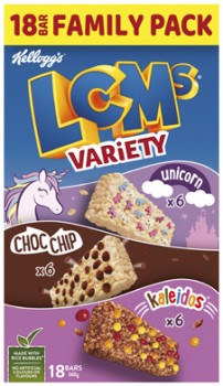 Kelloggs-LCMs-Variety-18-Pack-360g on sale