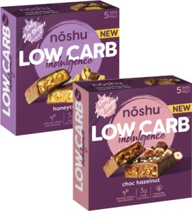 Noshu+Low+Carb+Indulgence+Bars+150g-160g