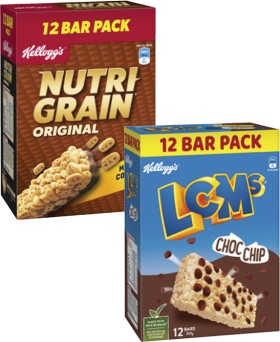 Kellogg%26%23039%3Bs+Nutri+Grain+or+LCMs+12+Pack+240g-264g