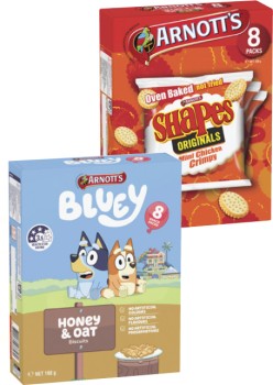 Arnotts-Bluey-or-Shapes-Crackers-7-Pack-8-Pack-168g-200g on sale