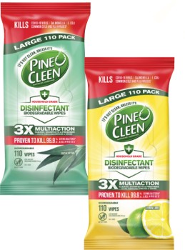 Pine+O+Cleen+Disinfectant+Wipes+110+Pack