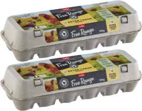 Coles+Free+Range+Eggs+12+Pack+700g