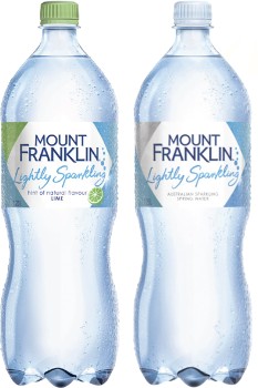 Mt+Franklin+Lightly+Sparkling+Water+1.25+Litre
