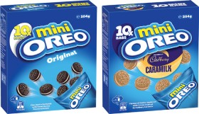 Oreo+Mini+Creme+Cookies+10+Pack+204g