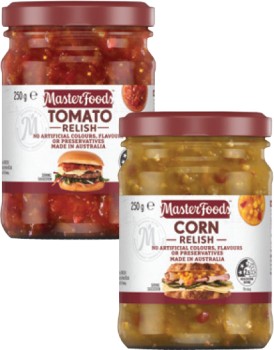 MasterFoods+Relish+or+Chutney+250g-260g