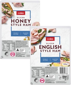 Coles+English+or+Honey+Sliced+Ham+100g