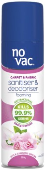 No+Vac+Carpet+Sanitiser+%26amp%3B+Deodoriser+Garden+Breeze+290g