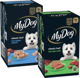 My-Dog-Dog-Food-6x100g on sale