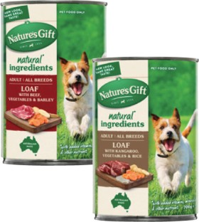 Natures-Gift-Dog-Food-700g on sale