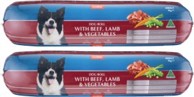 Coles+Dog+Roll+Dog+Food+3kg