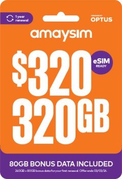 amaysim-320-Starter-Pack on sale