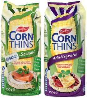 Real+Foods+Corn+Thins+or+Rice+Thins+125%E2%80%91150g+Selected+Varieties