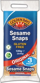 Golden+Days+Sesame+Snaps+3x40g