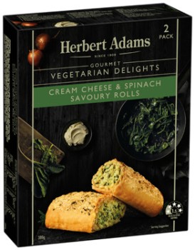 Herbert+Adams+Gourmet+Cream+Cheese+%26amp%3B+Spinach+Rolls+2+Pack