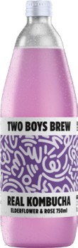 Two+Boys+Brew+Kombucha+750mL+Selected+Varieties