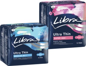 Libra+Ultra+Thin+Pads+6-14+Pack+Selected+Varieties