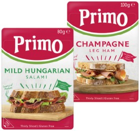 Primo+Sliced+or+Shaved+Meats+80-100g+Selected+Varieties
