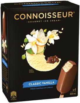 Connoisseur+Gourmet+Ice+Cream+4+Pack+Selected+Varieties