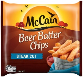 McCain+Beer+Batter+Chips+or+Wedges+750g+Selected+Varieties