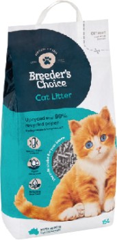 Breeders-Choice-Cat-Litter-15-Litre on sale