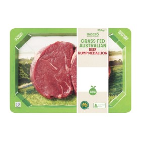 Macro-Australian-Grass-Fed-Beef-Rump-Medallions-350g on sale