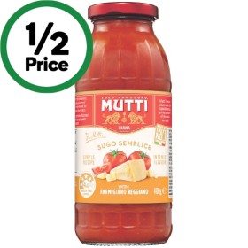 Mutti-Sugo-Semplice-400g on sale