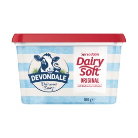 Devondale-Spreadable-500g-From-the-Fridge on sale
