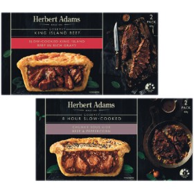 Herbert+Adams+Gourmet+Pies+400-420g+Pk+2