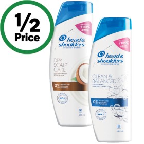Head-Shoulders-Shampoo-or-Conditioner-400ml on sale