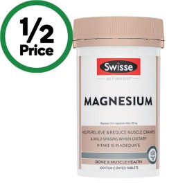 Swisse-Ultiboost-Magnesium-Tablets-Pk-200 on sale