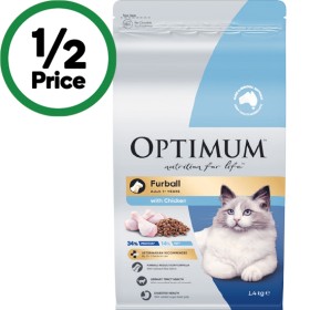 Optimum-Dry-Cat-Food-14-kg on sale