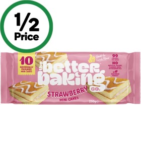 The-Better-Baking-Co-Chocolate-Strawberry-or-Vanilla-Mini-Cakes-Pk-10 on sale