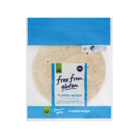 Woolworths+Free+From+Gluten+Wraps+200g+Pk+4
