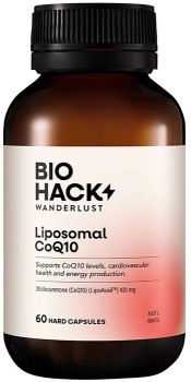 Wanderlust+Biohack+Wanderlust+Liposomal+CoQ10+60+Capsules