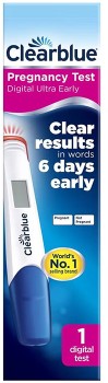 Clearblue-Digital-Ultra-Early-6-Days-Pregnancy-Test-1-Pack on sale