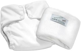 Pea+Pods+Reusable+Nappy+One+Size+White