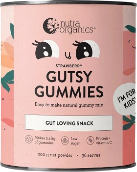 Nutra+Organics+Gutsy+Gummies+-+Strawberry+300g