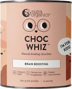 Nutra+Organics+Choc+Whiz+250g