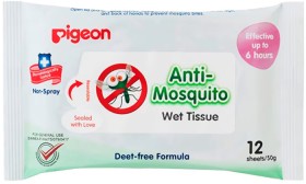 Pigeon+Anti-Mosquito+Wipes+12+Pack