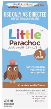 Little-Parachoc-Liquid-Paraffin-Chocolate-Vanilla-400ml on sale