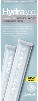 Hydralyte+Electrolyte+Ice+Blocks+Lemonade+Flavour+16+Pack