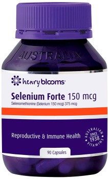 Henry-Blooms-Selenium-Forte-150mcg-90-Capsules on sale