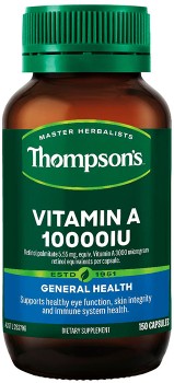 Thompson%26%23039%3Bs+Vitamin+A+10000iu+150+Capsules
